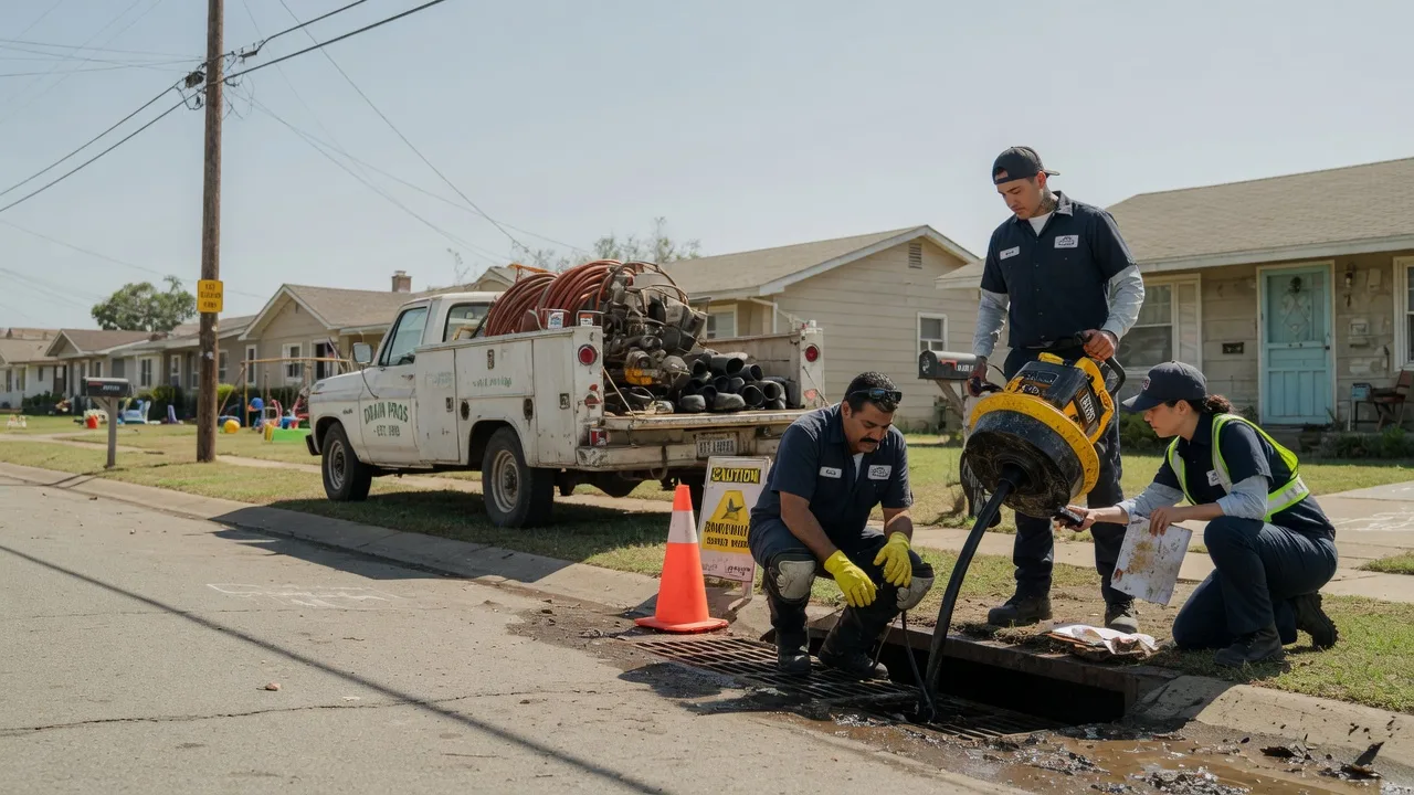 Drain Cleaning in Normanna, TX near me